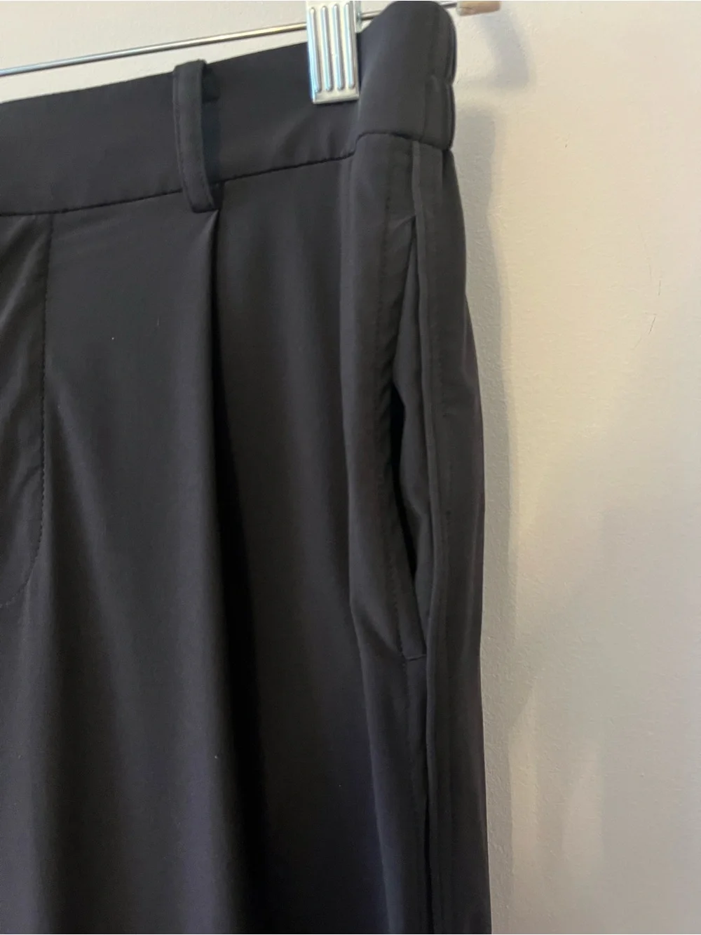 Vuori Villa Wide Leg Trouser Pant Black Sz S - Picture 8 of 11